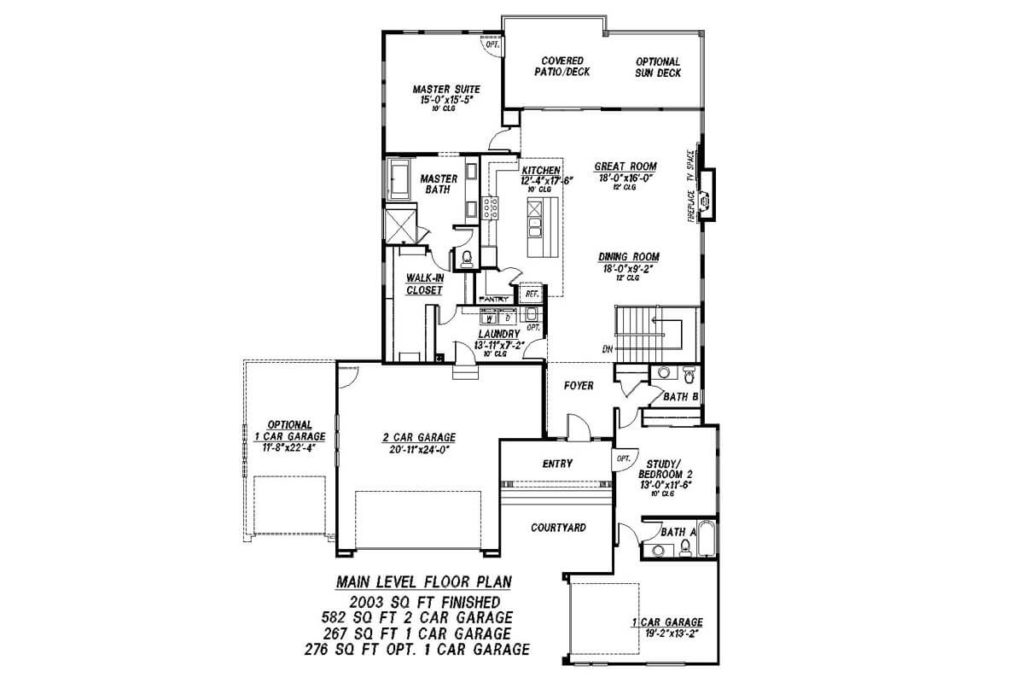 Floor Plans In Colorado Springs Saddletree Homes